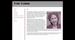 Desktop Screenshot of nahmasandrow.com